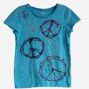 Old Navy Peace Sign Cotton Tee